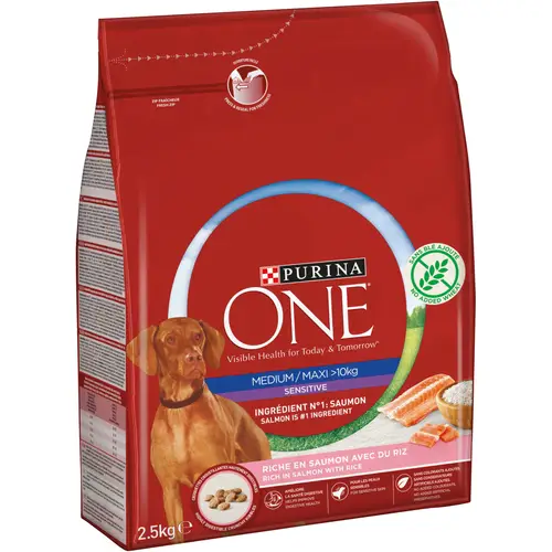 korm-dlia-sobak-purina-one-2-5-kg-medium-maxi-sensitive-losos-i-ris