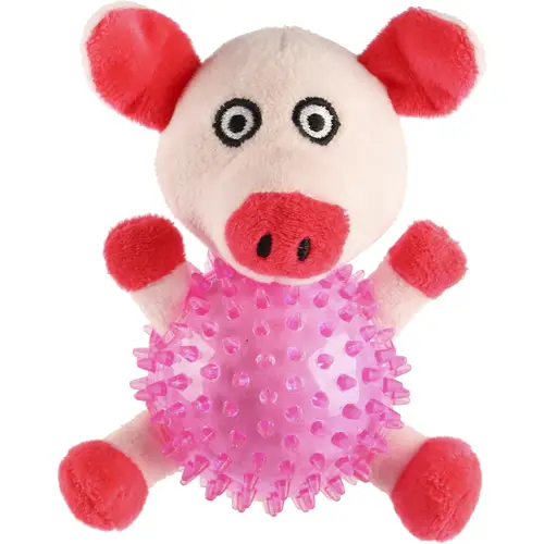 igrushka-dlia-sobak-real-dog-farms-harvest-miach-svinia-s-shipami