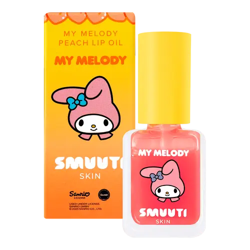 maslo-dlia-gub-smoothie-skin-my-melody-peach-lip-oil-7-ml-partiia