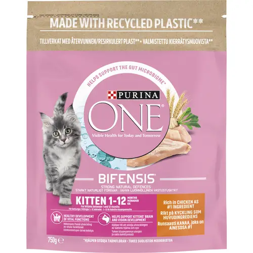 korm-dlia-koshek-purina-one-750-g-dlia-kotiat-s-kuritsei-i-tselnymi-zlakami