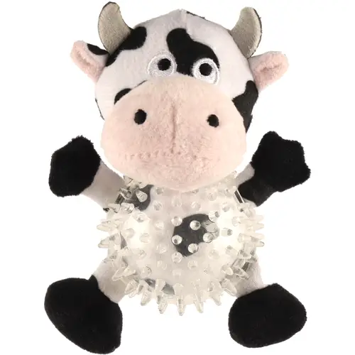 igrushka-dlia-sobak-real-dog-farms-harvest-korova-s-shipami