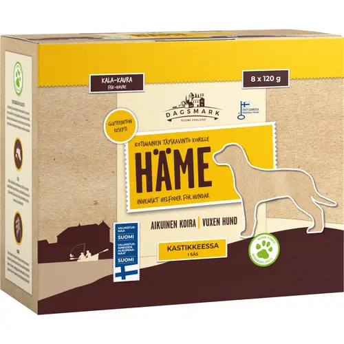 dog-food-dagsmark-8-x-120-g-haeme-herring-oats