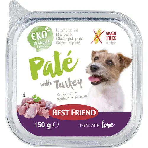 korm-dlia-sobak-best-friend-150-g-organicheskaia-kotleta-iz-indeiki