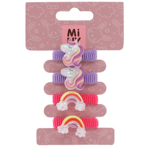 detskaia-rezinka-dlia-volos-miny-4-sht-edinorog-i-raduga