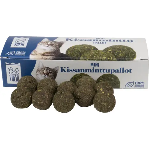 igrushka-dlia-koshek-viksu-10-sht-mini-miachi-s-koshachei-miatoi