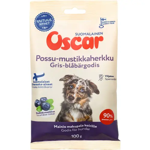 lakomstvo-dlia-sobak-oscar-100-g-porosenok-chernika