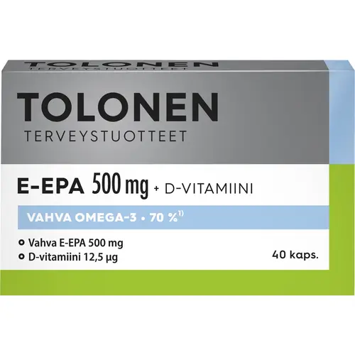 tolonen-e-epa-500-mg-39-g-40-sht