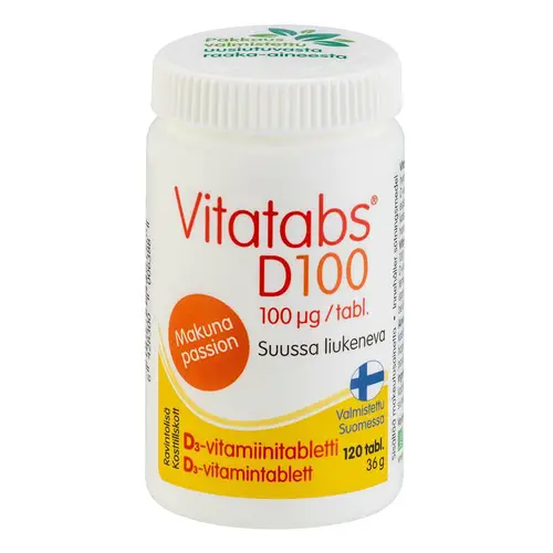 vitatabs-d-100-mkg-vitamin-d3-so-vkusom-marakuii-120-tabl