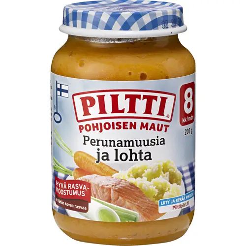 detskoe-pitanie-piltti-190-g-pohjoisen-maut-kartofelnoe-piure-s-lososem-8-mesiatsev