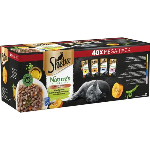 korm-dlia-koshek-sheba-40-x-85-g-natures-collection-izbrannye-delikatesy-v-souse