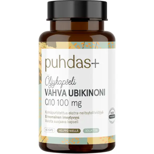 Strong Ubiquinone Q10 Pure+ 100 мг 60 капсул Оливковое масло