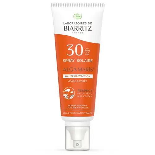 Солнцезащитный спрей Alga Maris SPF30 100 мл + восстанавливающий крем 5 мл