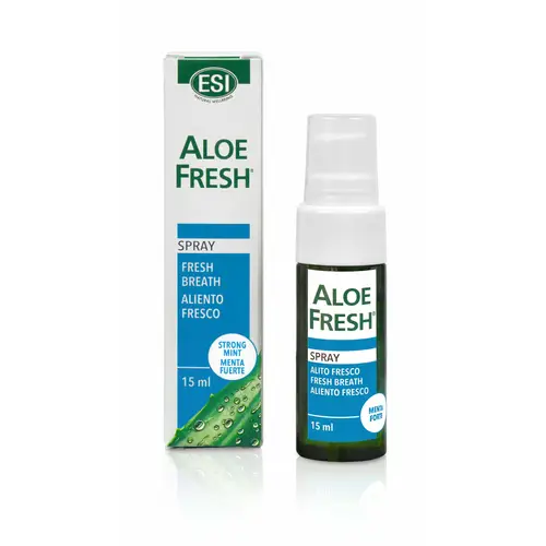 Esi Aloe Fresh Spray Strong Mint - Спрей для полости рта 15 мл