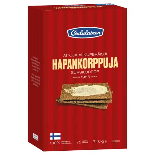 Hapankorppu Oululainen 740 g