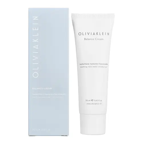 Olivia Klein Balance Cream - Успокаивающий увлажняющий крем с розовой водой 50 мл
