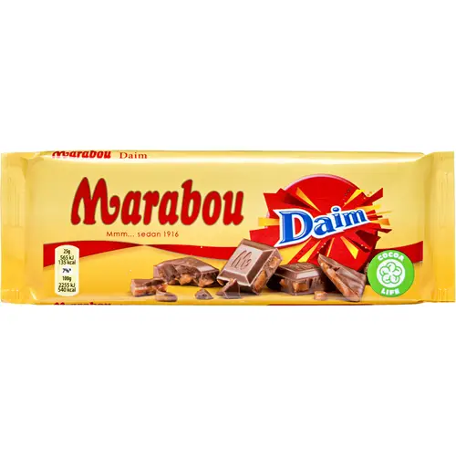 Шоколадная плитка Марабу 100 г Дайм