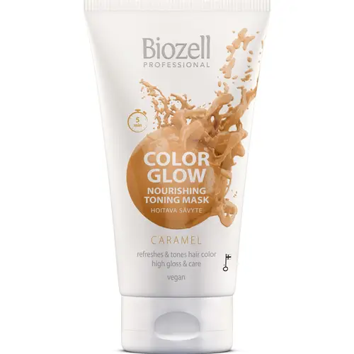 Тонирующая маска Biozell 150 мл Color Glow, Карамель