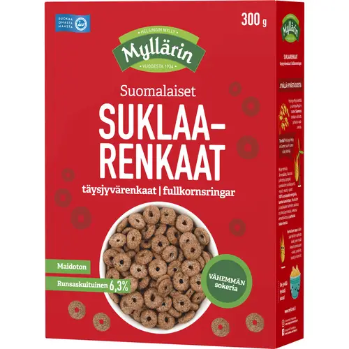 Myllärin Шоколадные кольца 300 г Муро