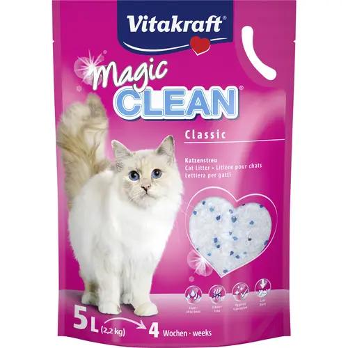 Наполнитель для кошачьего туалета Vitakraft Magic Clean 5 л