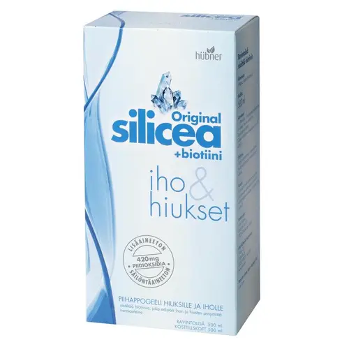 Силикагель Hubner Original Silicea + Biotin для кожи и волос 500 мл
