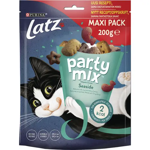 Лакомство для кошек Latz 200 г, смесь для вечеринок, Seaside Mix