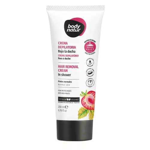 Средство для удаления волос на коже Body Natur 200 мл Крем для душа