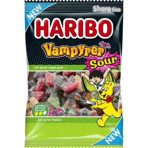 Vampyrer Sour Haribo 375 г