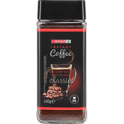 Растворимый кофе SPAR 100 г Классический