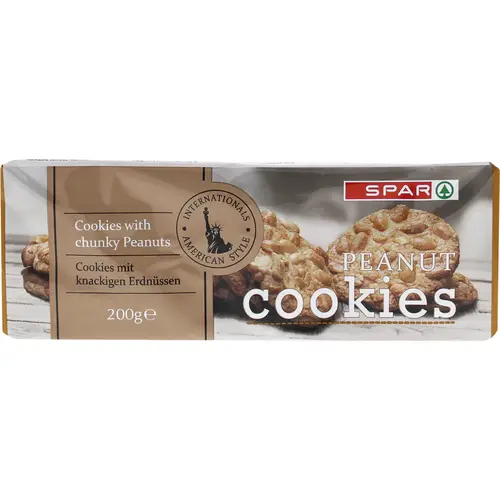 Печенье SPAR 200 г арахисовое