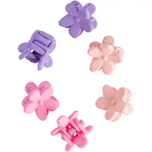 Мини-заколки для волос Cailap 6 шт., цветок