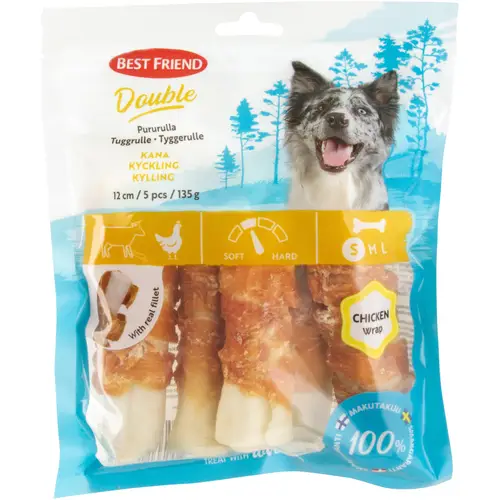 Жевательная булочка Best Friend 5 шт. 135 г Двойная курица