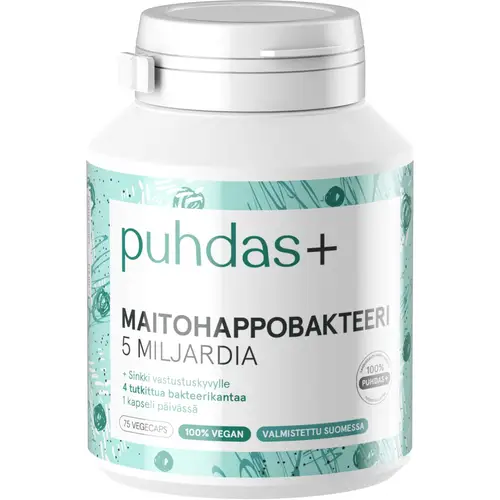 Молочнокислые бактерии Pure+ 5 млрд 75 шт.