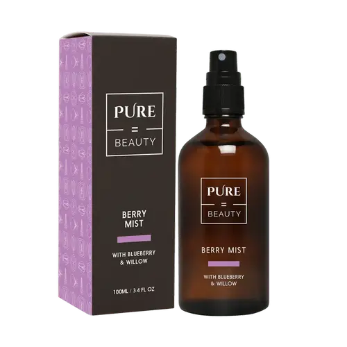 Pure=Beauty Berry Mist с черникой и ивой - Водный спрей для лица 100 мл