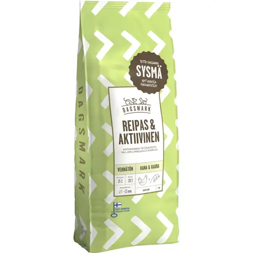 Корм для собак Dagsmark 2 кг Brisk & Active с курицей и овсянкой