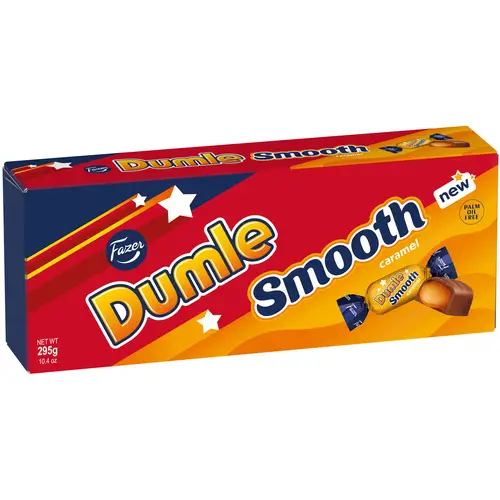 Шоколадный батончик Fazer 295 г Dumle Smooth Caramel