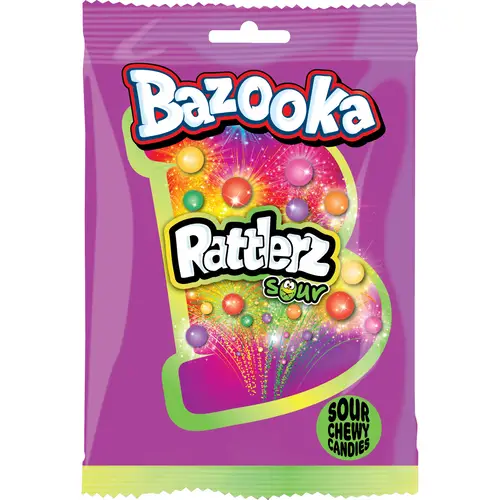 Rattlerz Bazooka 120 г кислые конфеты хлопья