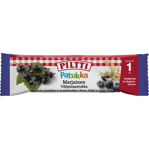 Батончик Piltti 25 г ягодный 1 год