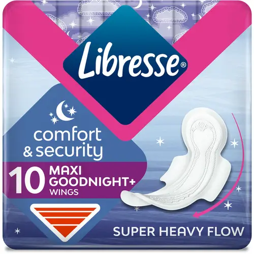 Гигиенические бинты 10 шт. Goodnight Maxi Wing