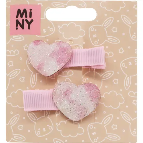 Шпилька для волос Miny 2 шт. сердце