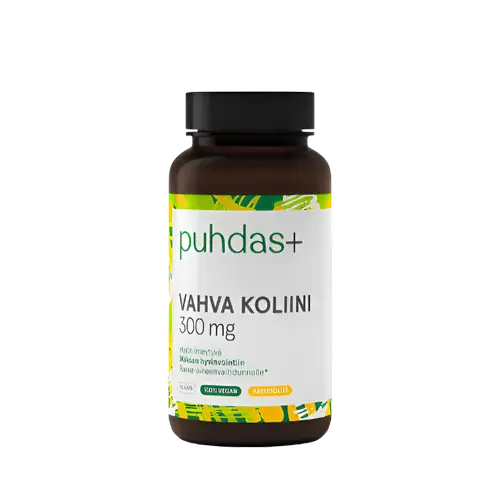 Pure+ Strong Choline 300 мг 50 капсул.