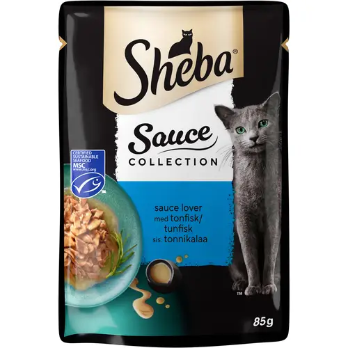 Корм для кошек Sheba 85 г Sauce Collection тунец