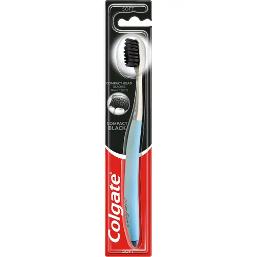 Зубная щетка Colgate Compact Black Soft