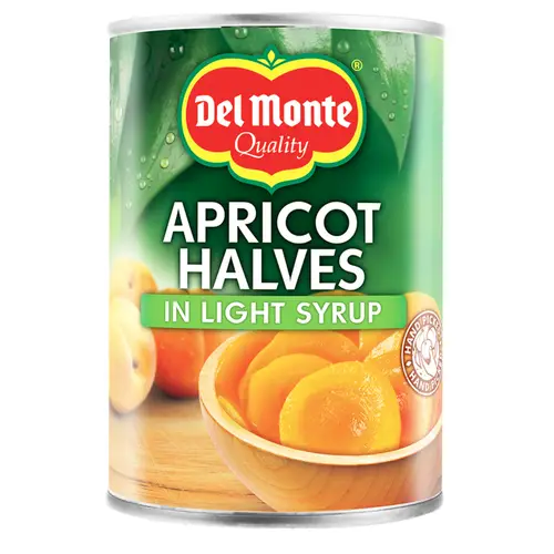 Половинка абрикоса 420/240 г в сахарном бульоне