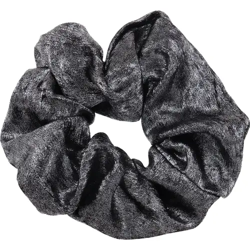 Волосы пончик Мины седые