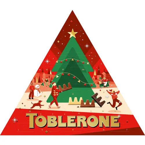 Шоколадный календарь Toblerone 200 г
