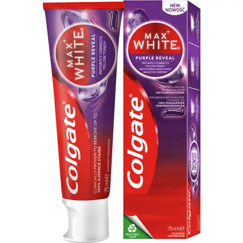 Зубная паста Colgate Max White Purple Reveal 75 мл