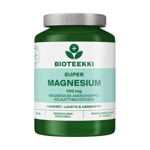 Bioteekki Super Magnesium 100 mg 100 tabl.