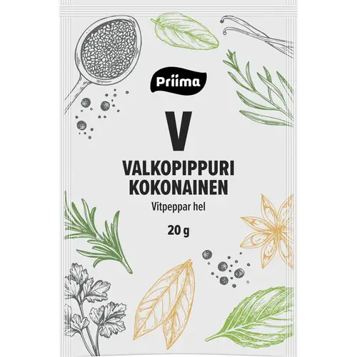 Целый белый перец 20 г