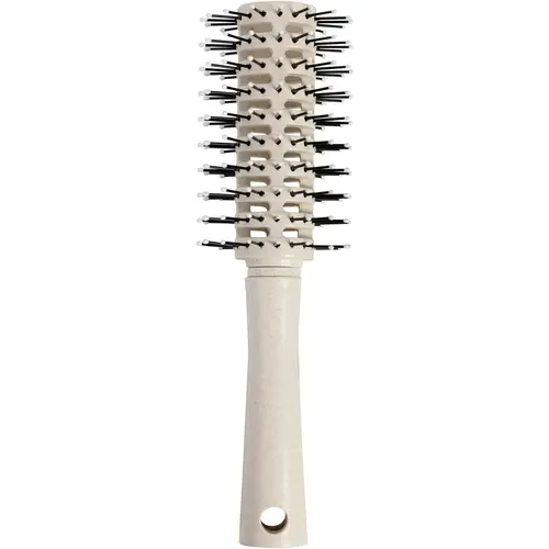 Большая круглая щетка Cailap пластик-пшеничное волокно