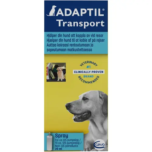 Феромонный спрей для собак Адаптил 20 мл Транспорт